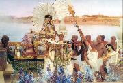 Alma-Tadema, Sir Lawrence The Finding of Moses (mk23) china oil painting artist